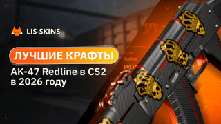 Лучшие крафты AK-47 Redline в CS2 в 2026 году